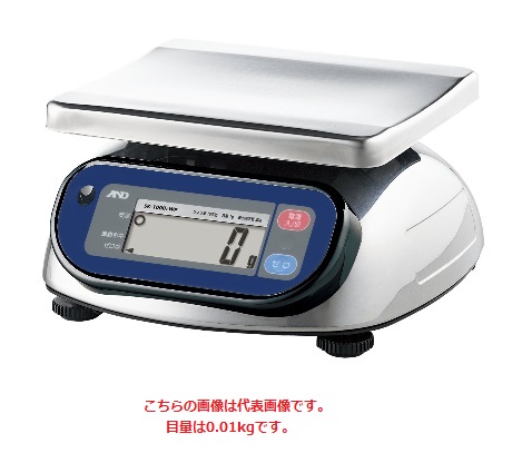 ポイント5倍】A&D (エー・アンド・デイ) 検定付きはかり 防塵・防水はかり SK-10KiWP (4