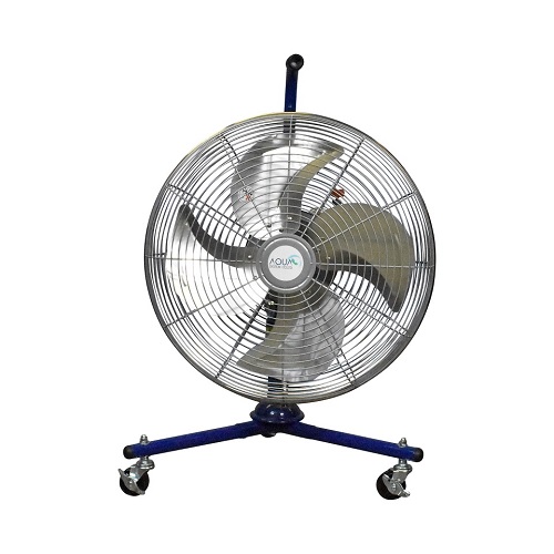 【ポイント5倍】【直送品】 アクアシステム 無給油エアモーター式工場扇 AFF-18NL (フロア型)