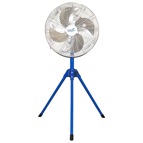 【ポイント5倍】【直送品】 アクアシステム 無給油エアモーター式工場扇 AFG-18NL (スタンド型)