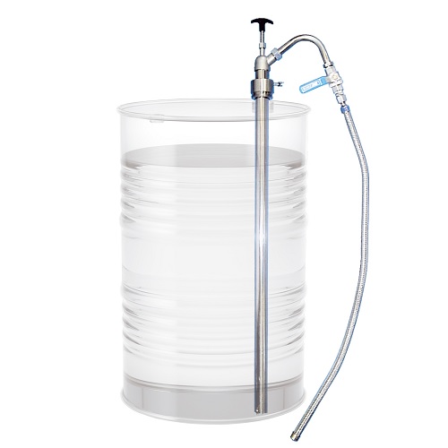 【ポイント10倍】【直送品】 アクアシステム ストレートハンドピストンポンプ SUS製 S-LXHS (溶剤用) SUSホース付