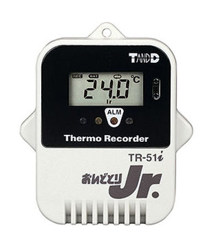 アズワン (T＆D) 温度記録計(おんどとりJr.) TR-51i (1-5020-31) 《計測・測定・検査》