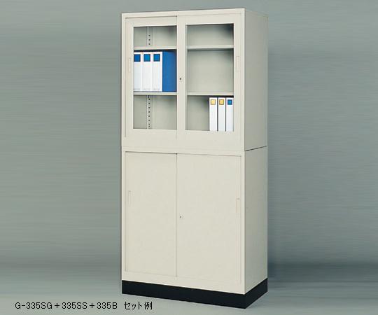 【ポイント10倍】【直送品】 アズワン スチール保管庫 G-335SS スチール戸 1-9250-02 《実験設備・保管》 【大型】