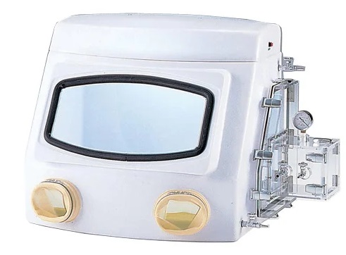【ポイント10倍】【直送品】 アズワン グローブボックス(コンセント付き) GalaxyPC (1-1217-12) 《実験設備・保管》 【大型】