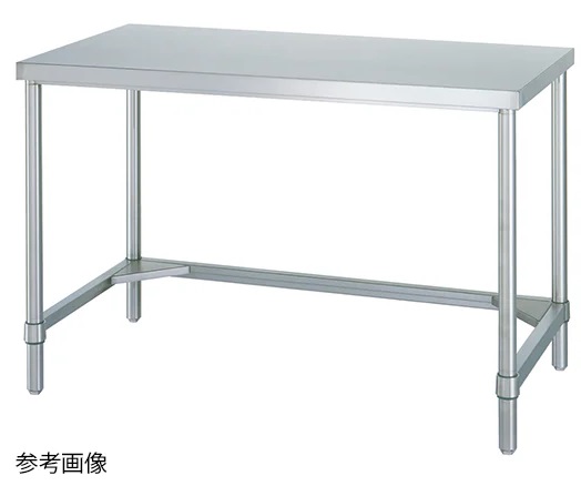 【ポイント5倍】【直送品】 アズワン 静音ステンレス作業台 幅1800×奥行750×高さ800mm WT-18075SI (1-1636-31) 《実験設備・保管》 【大型】