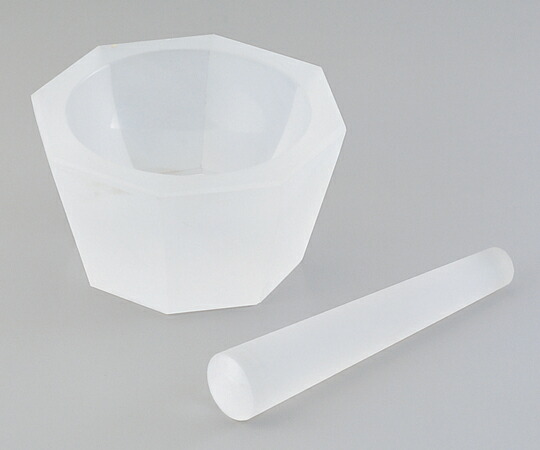 【直送品】 アズワン 石英ガラス製乳鉢 (乳棒付き) 1-4221-01 《研究・実験用機器》｜douguyasan