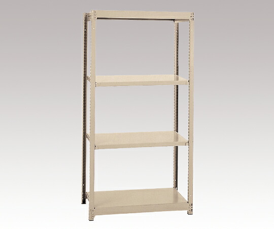 【ポイント5倍】【直送品】 アズワン 軽量ボルトレスラック 4段 1503×604×1806mm MK6560-4K (1-5344-03) 《実験設備・保管》 【大型】