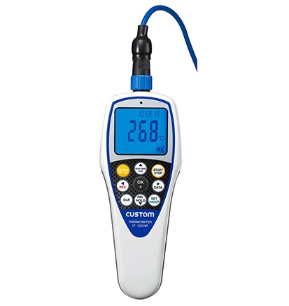 【ポイント10倍】アズワン 防水型デジタル温度計 CT-5200WP (1-6785-12) 《計測・測定・検査》