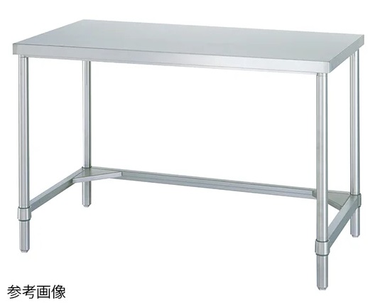 【ポイント10倍】【直送品】 アズワン ステンレス作業台(三方枠) 1200×750×800mm WTN-12075 (1-7837-25) 《実験設備・保管》 【大型】