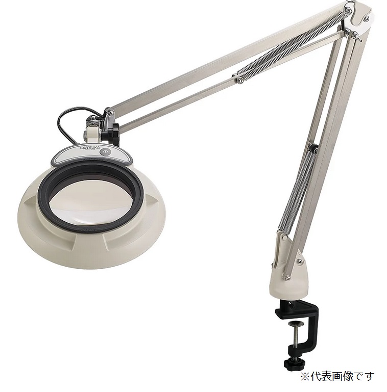【ポイント5倍】【直送品】 アズワン LED照明拡大鏡 SKKL-FX10 (2-3094-15) 《計測・測定・検査》