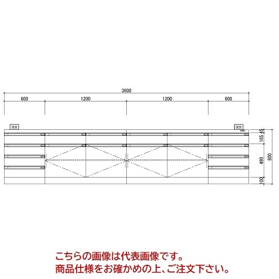 【ポイント10倍】【直送品】 アズワン 中央実験台 SAOA 3612W (3 3851 04) 《実験設備・保管》 【特大・送料別】 :p10 azuw 3 3851 04:道具屋さん