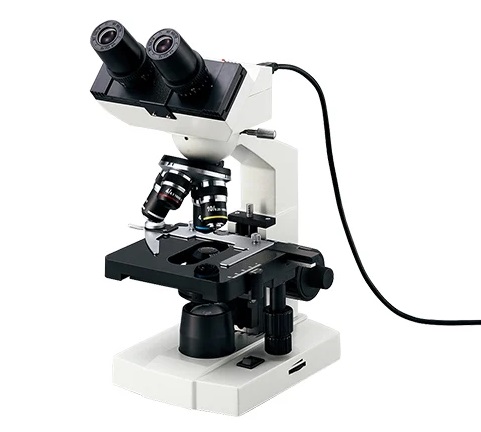 【ポイント5倍】【直送品】 アズワン デジタル生物顕微鏡 双眼 M-82D (3-6301-02) 《計測・測定・検査》