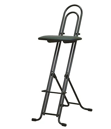 【ポイント5倍】【直送品】 アズワン 折り畳み式チェア(ジャンボベストワーク) LP-850/01 (3-8164-01) 《実験設備・保管》 【大型】