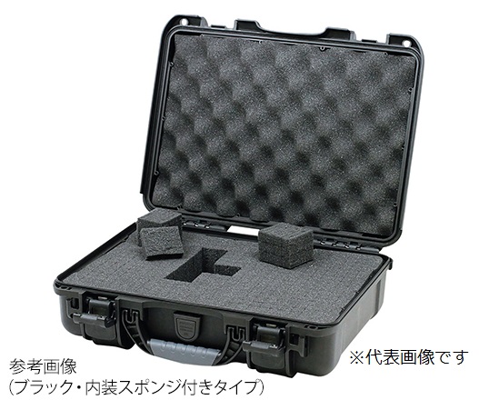 【ポイント10倍】【直送品】 アズワン 防水キャリングケース ブラック スポンジ無し NK935B (3-9842-11) 《実験設備・保管》