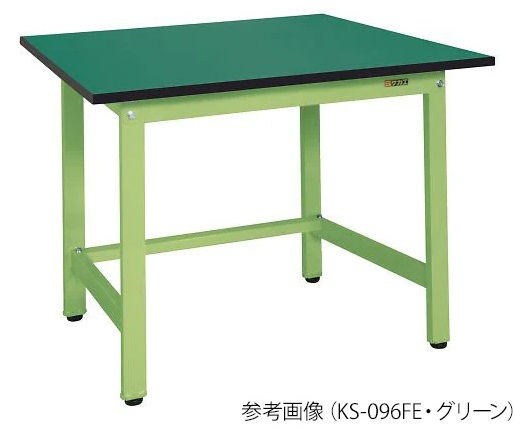 ポイント10倍】【直送品】 アズワン 天板付作業台 KS-096FE (4-588-01