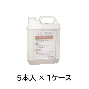 【ポイント5倍】【直送品】 ケミックス ニューシーダー 4L NC4(ケース) (NC4 C) (5本入) 【大型】 :p5 cmx nc4 c:道具屋さん