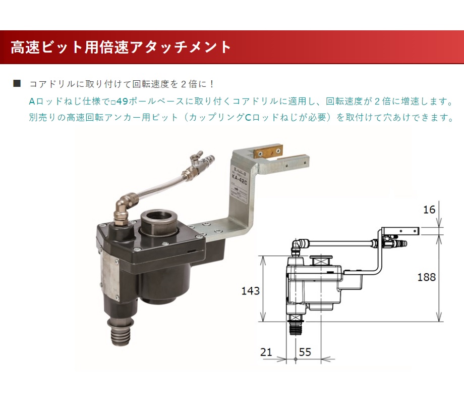 限定特価】 【ポイント10倍】【直送品】 コンセック 高速ビット用倍速