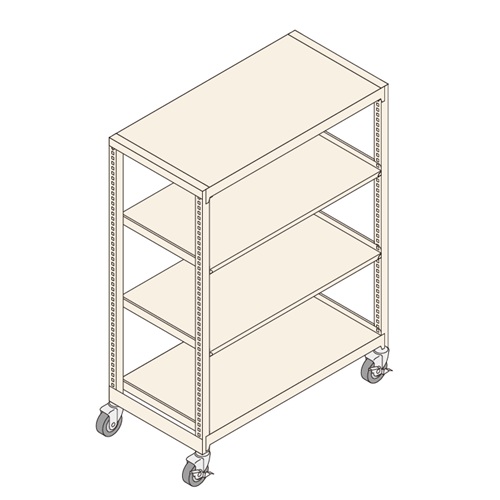 【ポイント10倍】【直送品】 ダイフク グッシェルフ NT GSN-K1512B4DC 《中量物保管棚》 【大型】