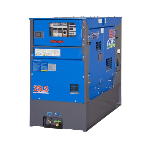 発電機 Denyo 25ES 25KVA ポイント5倍】【直送品】 Denyo (デンヨー) ディーゼルエンジン発電機