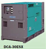  Denyo (デンヨー) ディーゼル発電機 DCA-30ESX (△)防音型 