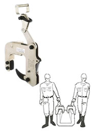 【ポイント10倍】【直送品】 イーグル・クランプ U字溝用クランプ ECC-350 (100〜150) (000000003840) 《コンクリート二次製品用クランプ》