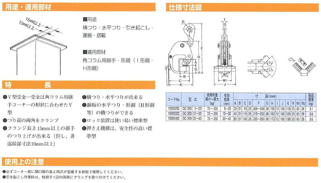 ふるさと割 イーグル クランプ パイプ横つり用クランプ KH-100