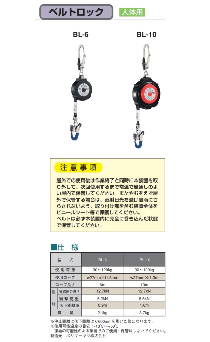 【直送品】 遠藤工業 ベルトロック BL型 BL-10｜douguyasan｜02
