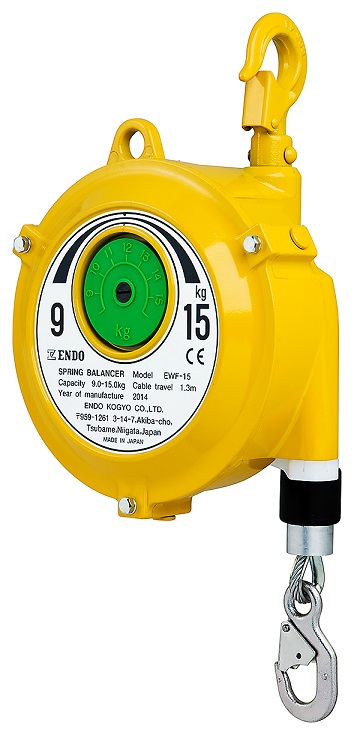 ENDO EWF15 スプリングバランサー EWF-15 スプリングバランサー 遠藤工業 ストローク1.3m EWF-15