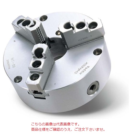 【ポイント5倍】【直送品】 ファーステック 3爪強力型セレーションタイプスクロールチャック FT-NT10 【大型】
