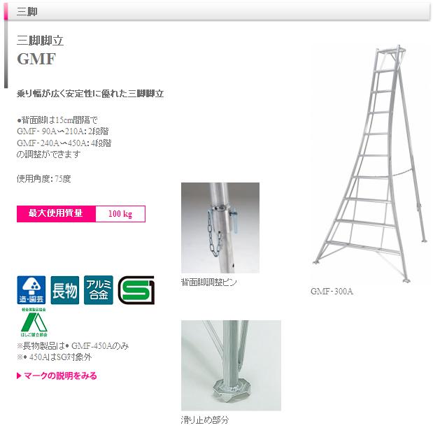 最新作売れ筋が満載最新作売れ筋が満載 PiCa (ピカ) 三脚脚立 GMF-240A