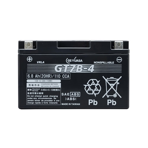 y|Cg5{zyiz GSAT obe[ oCNp VRLA َ tE[dς 12V GT7B-4 (GT7B-4-GY-C-ZZ1)