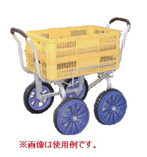 【ポイント10倍】【直送品】 ハラックス 愛菜号 レール走行式台車（路地走行用車輪付） CH 1200R 【大型】 :p10 harax ch 1200r:道具屋さん