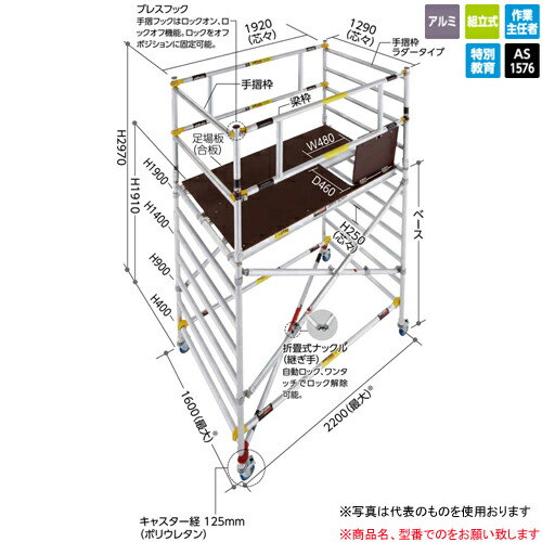 【ポイント10倍】【直送品】 長谷川工業 ハセガワ ジッピー 延長ラダーパネル JASW2.0 AL FSLF (16939) 《構成部材》 【送料別】 :p10 hase 16939:道具屋さん