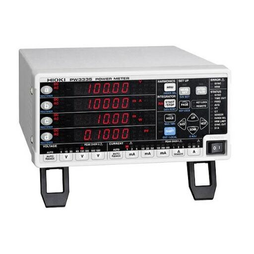 日置電機 パワーメータ PW3335-04 (LAN・RS-232C・GP-IB・D A出力・外部センサ)