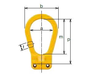 【ポイント10倍】【直送品】 キトー ツリカナグ VD21613 《キトーチェンスリング100【カナグ部材】(ピンタイプ)》 :p10 kit vd160:道具屋さん