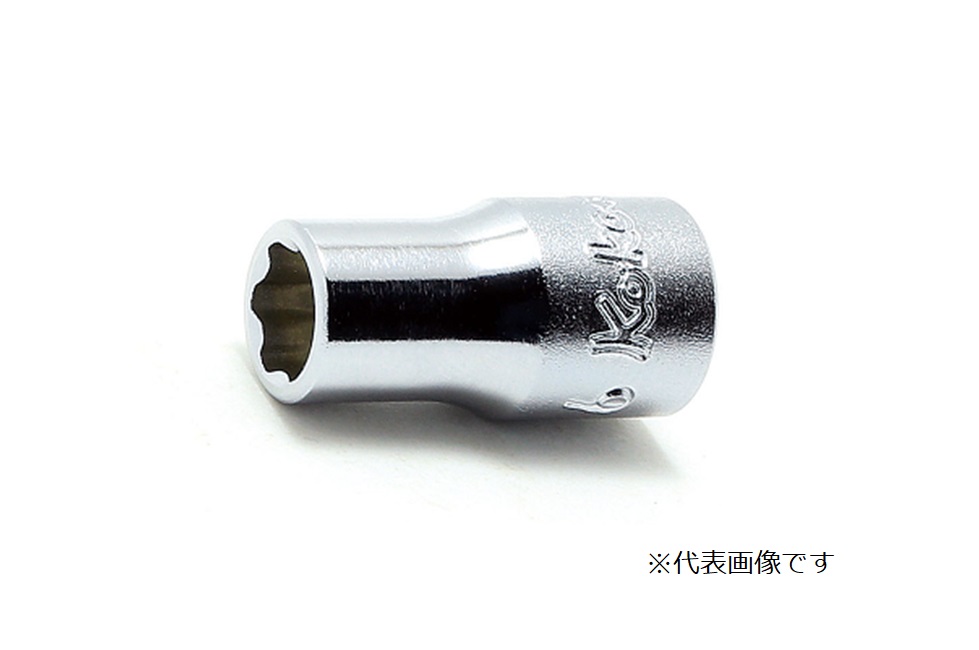 �y�|�C���g10�{�z�R�[�P�� 1/4"(6.35mm)SQ. �T�[�t�F�C�X�\�P�b�g 7mm 2410M-7