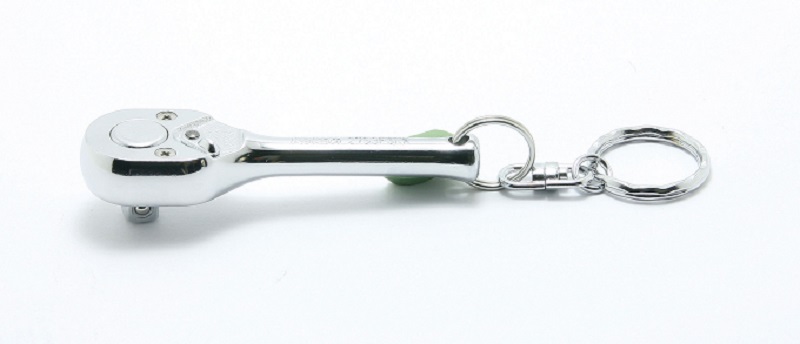 �y�|�C���g10�{�z�R�[�P�� 1/4"(6.35mm)SQ. ���`�F�b�g�n���h��(�L�[�����O�t) �S��75mm 2753PSKR