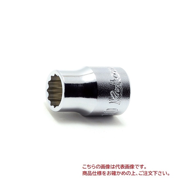 �y�|�C���g10�{�z�R�[�P�� 3/8"(9.5mm)SQ. 12�p�\�P�b�g 23mm 3405M-23