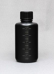 コクゴ JK-ボトル 細口 遮光250ml 遮光(黒) 250ml (101-2010202