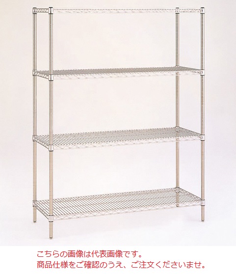 【ポイント10倍】【直送品】 エレクター ステンレスエレクターシェルフ 奥行610mmシリーズ SLS910・PS1900 (111-10906) 【送料別】