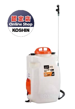 【ポイント5倍】【直送品】 工進 充電噴霧器（高圧タイプ） SLS 15H : p5 kosn sls 15h : 道具屋さん 29,887円