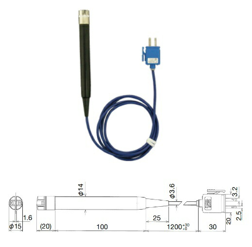 共立電気計器 温度センサ MODEL8402 :kyori model8402:道具屋さん