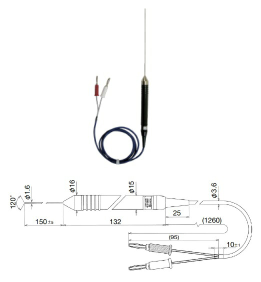 共立電気計器 温度プローブ MODEL8408 :kyori model8408:道具屋さん