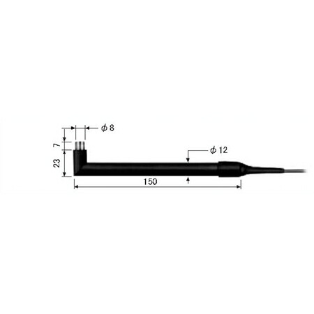 ���C�����@ (LINE) �\�ʗp�M�d�΃v���[�u (K�^) KF-10A