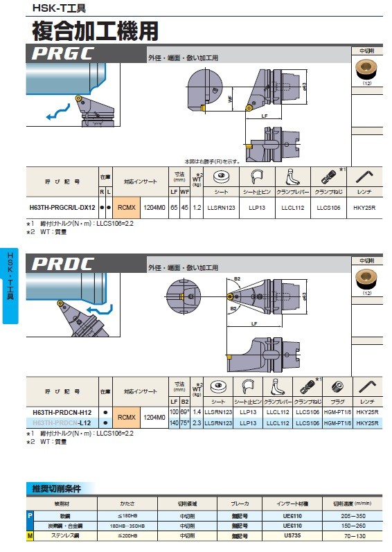 三菱マテリアル ホルダ H63TH-PRDCN-H12 (HSK・T工具) :p10-m9-1-24:道具屋さんYahoo!店 - 通販 -  Yahoo!ショッピング stemtrainingresources.com | stemtrainingresources.com