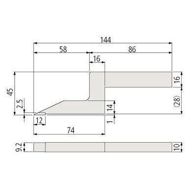 【ポイント10倍】ミツトヨ (Mitutoyo) スクライバ 900390 :p10 mitu 900390:道具屋さん