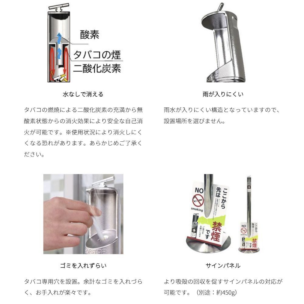 【ポイント10倍】【直送品】 ミヅシマ工業 ポイストップ(POI-STOP) 本体 (2220000) 【大型】の画像