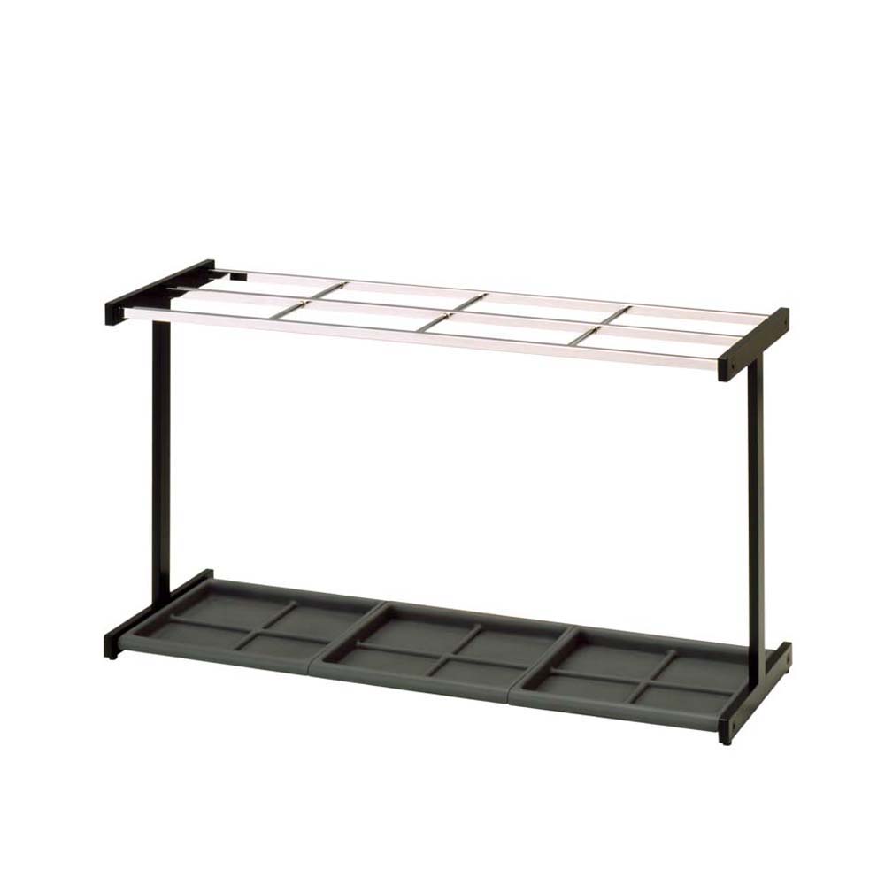 【ポイント10倍】【直送品】 ミヅシマ工業 レインスタンド #45・45本立 (2300220) 【大型】