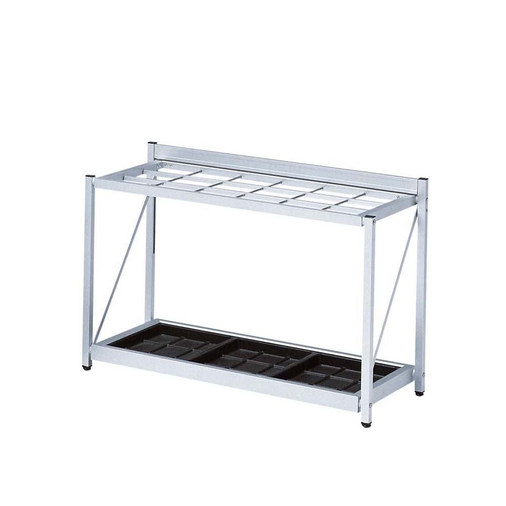【ポイント5倍】【直送品】 ミヅシマ工業 折り畳み式傘立てA #18A・18本立 (2300450) 【大型】