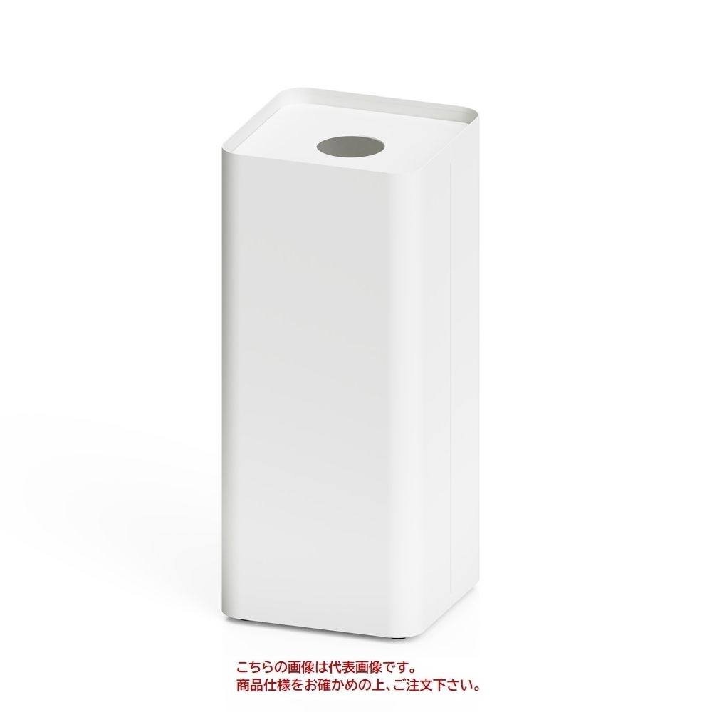 【ポイント10倍】【直送品】 ミヅシマ工業 MSERIES屑入S #J・ペットボトル・丸穴 ホワイト (3620114)