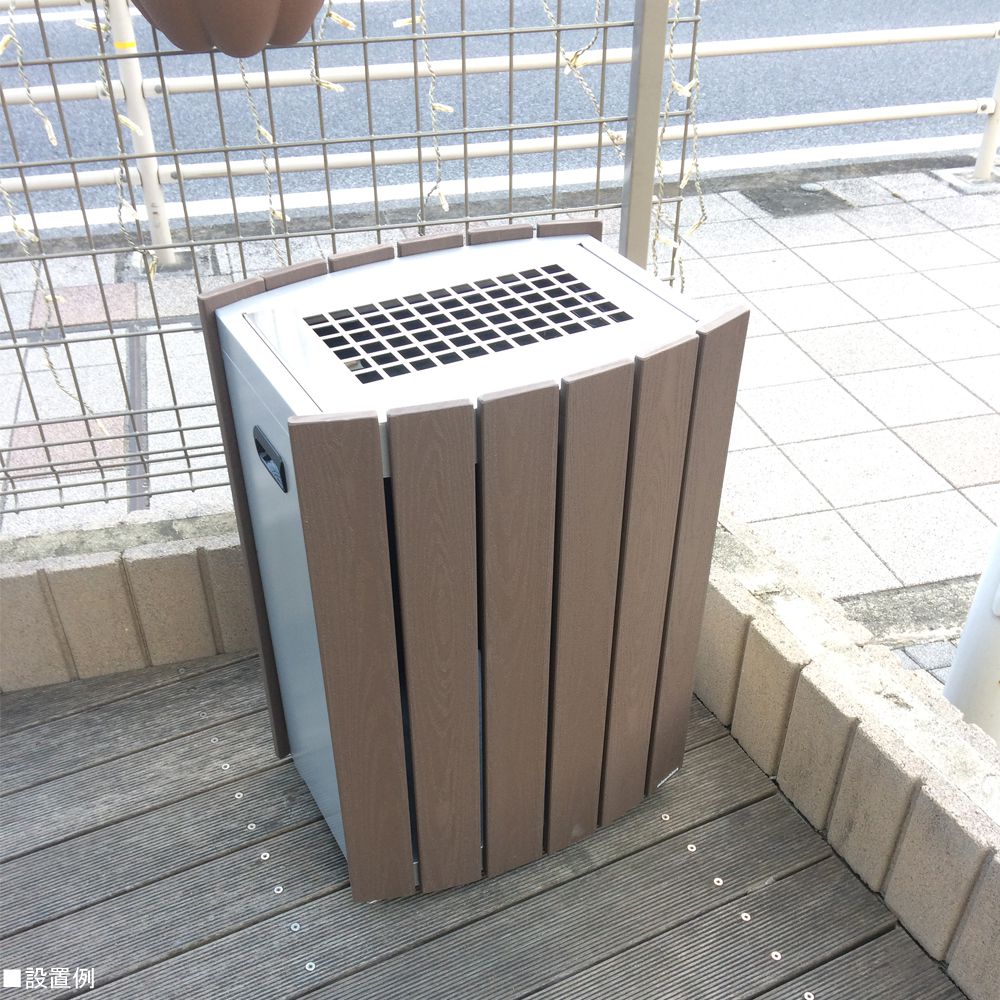 【ポイント10倍】【直送品】 ミヅシマ工業 スモーキングスタンドRW-SSP2 3640105 【大型】の画像